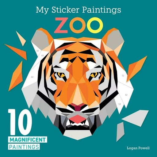 Activity Book - My Sticker Paintings: Zoo - Safari Ltd®