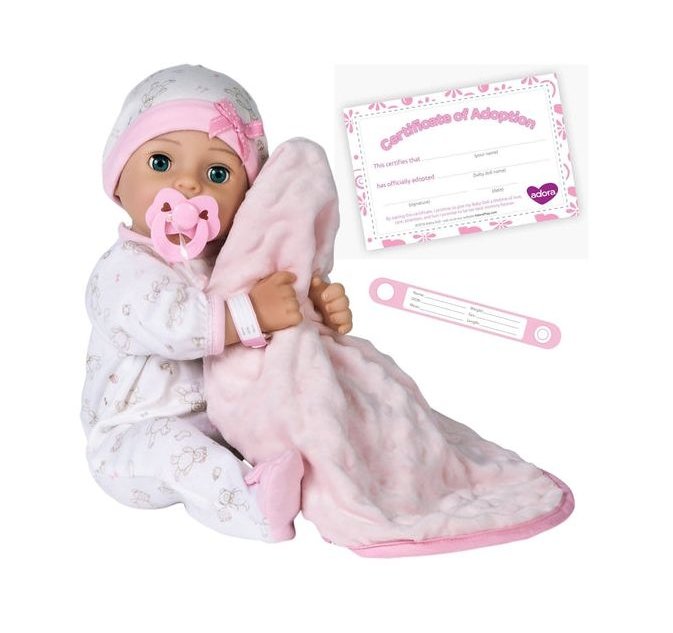 Adora 16" Adoption Baby Doll - Hope (Non Diaper) - Safari Ltd®