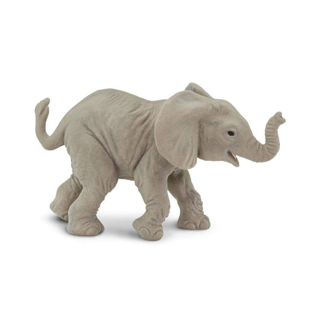 Set de Esculturas de Familia de Elefantes Africanos de Safari Ltd.