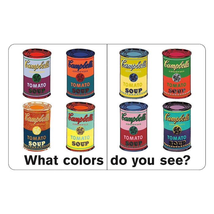 Andy Warhol What Colors Do You See? Board Book - Safari Ltd®