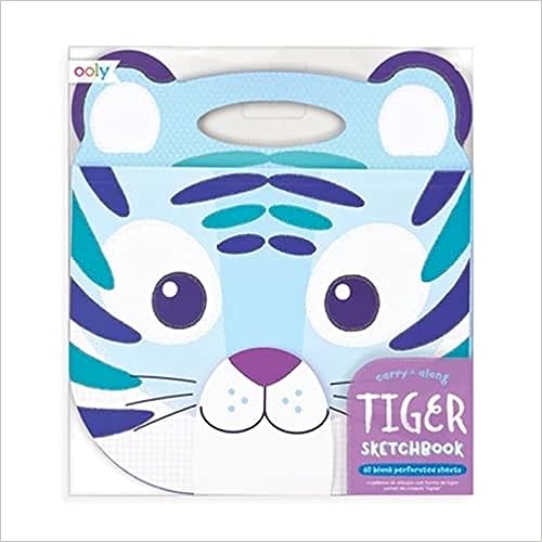 Animal Carry Along Sketchbook - Tiger - Safari Ltd®