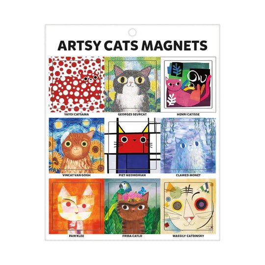 Artsy Cats Magnets - Safari Ltd®