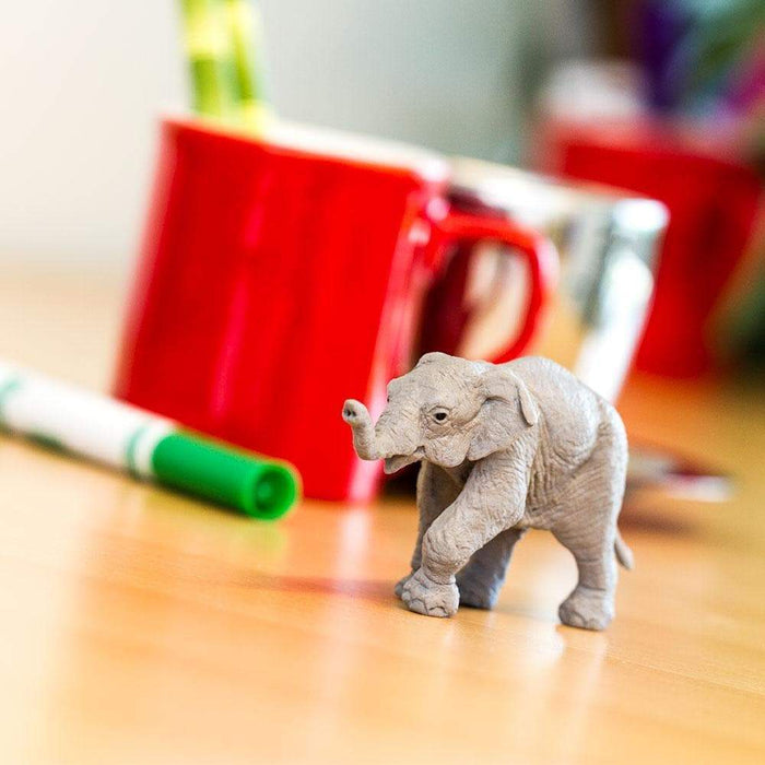 Asian Elephant Baby Toy | Wildlife Animal Toys | Safari Ltd.