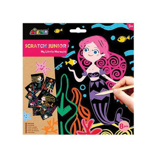 Avenir - Scratch Art Junior - My Little Mermaid - Safari Ltd®