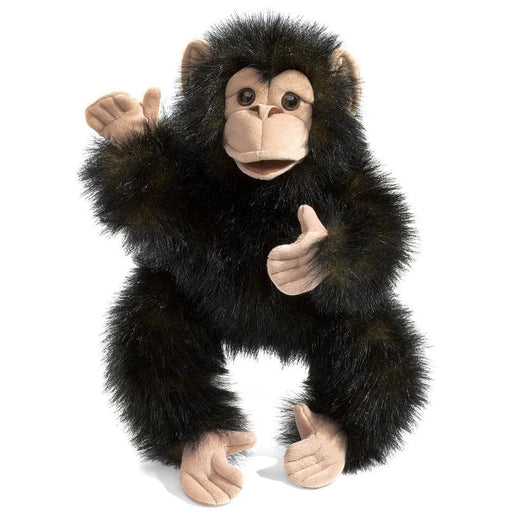 Baby Chimpanzee Stuffed Animal Puppet - Safari Ltd®