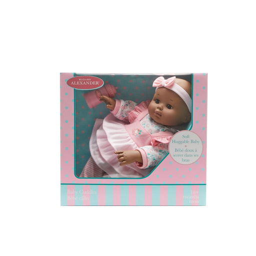 Baby Cuddles Pink Floral Dark Skin - Safari Ltd®