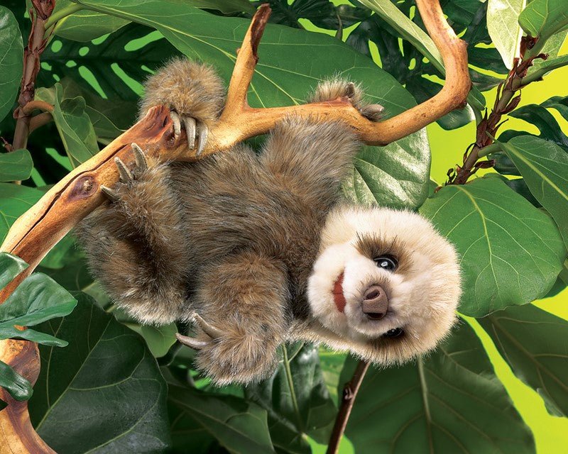 Baby Sloth Hand Puppet Safari Ltd Safari Ltd