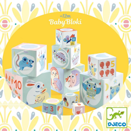 Baby White Baby Bloki Nest & Stack Blocks - Safari Ltd®