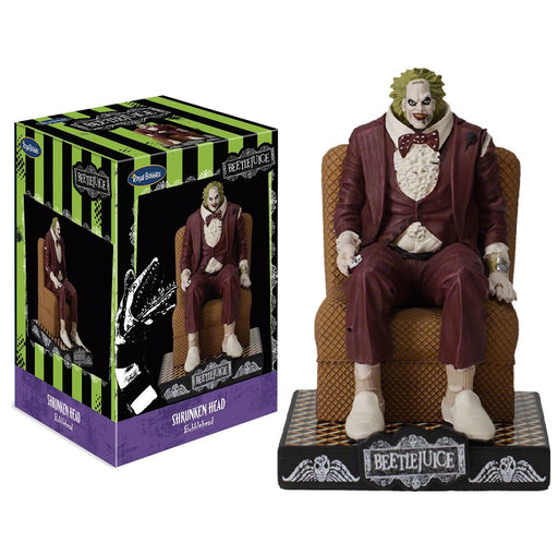 Beetlejuice Shrunken Head Bobblehead - Safari Ltd®