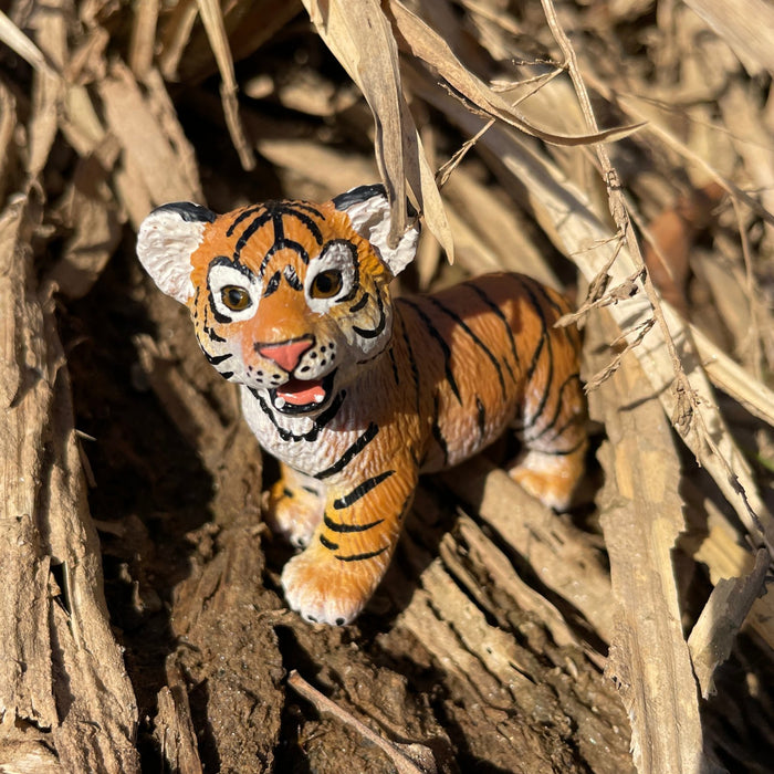 Bengal Tiger Cub Toy, Wildlife Animal Toys