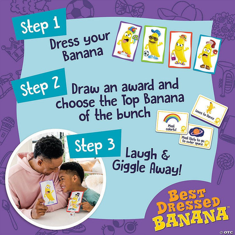 Best Dressed Banana Game Mindware Safari Ltd®