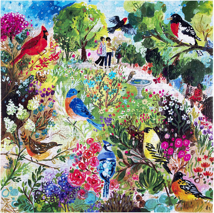 Birds in the Park 1000 Piece Square Puzzle - Safari Ltd®