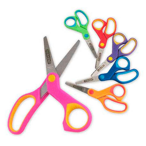 kidz studio kids scissors 5 pieces 5 Inches 3+ Age