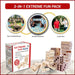 Bolaball 3-in-1 Extreme Fun Pack - Jumbo Wooden Family Games Backyard Set - Safari Ltd®