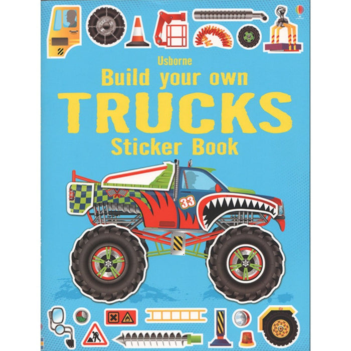 Build Your Own Truck Sticker Book - Safari Ltd®