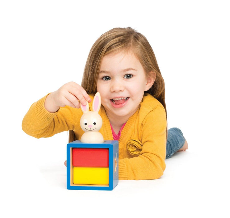 Bunny Boo Peek-a-Boo Preschool Puzzle Game - Safari Ltd®