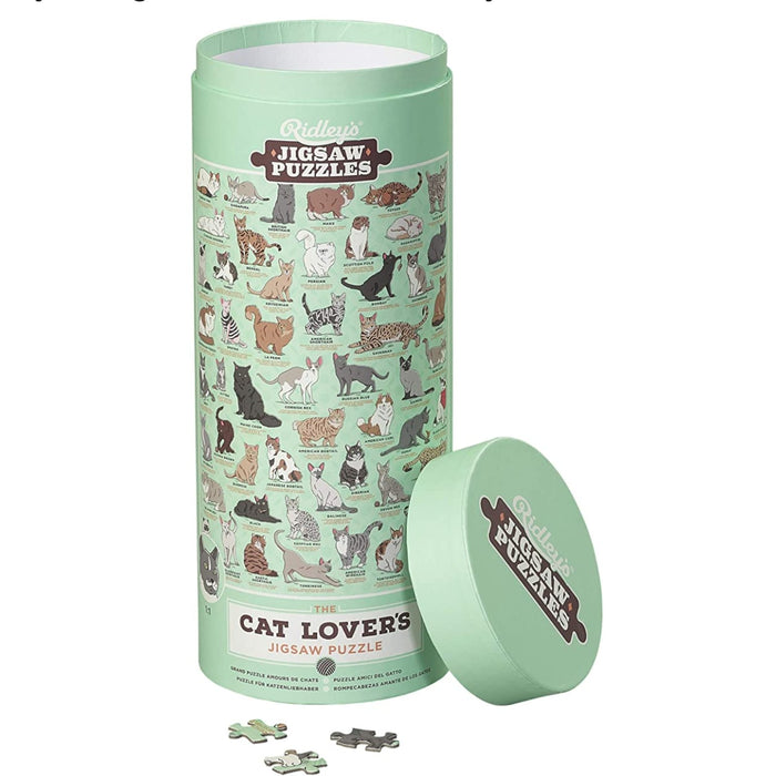 Cat Lover's 1000 Piece Jigsaw Puzzle - Safari Ltd®