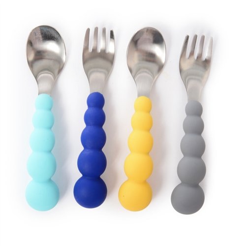 CB EAT - Flatware Set - Blue/Grey - Safari Ltd®