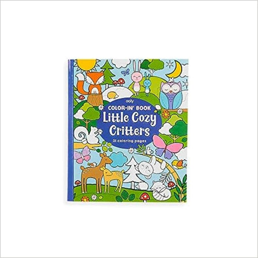 Color-In' Book: Little Cozy Critters - Safari Ltd®