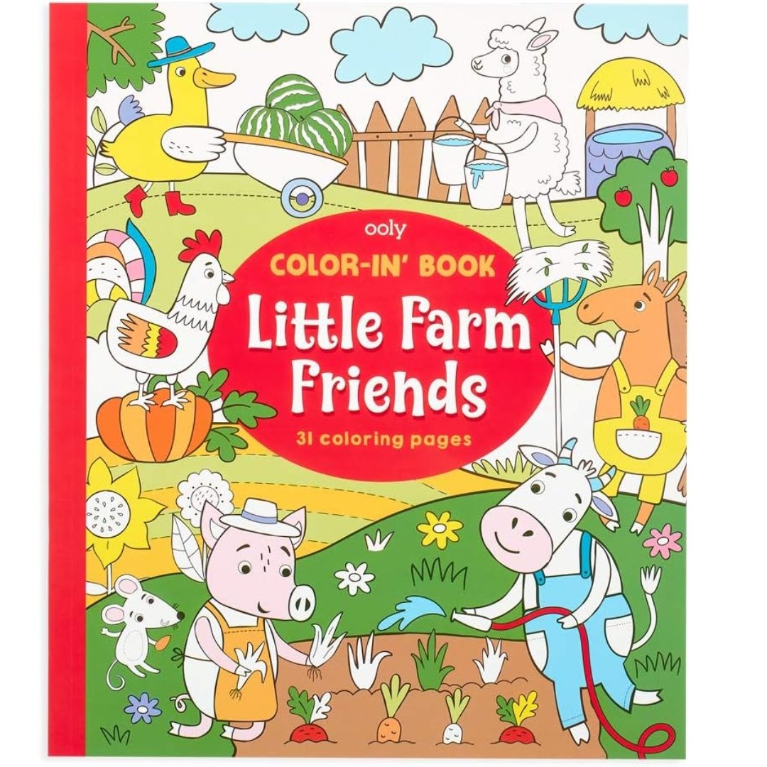 Color-In' Book: Little Farm Friends - Safari LTD