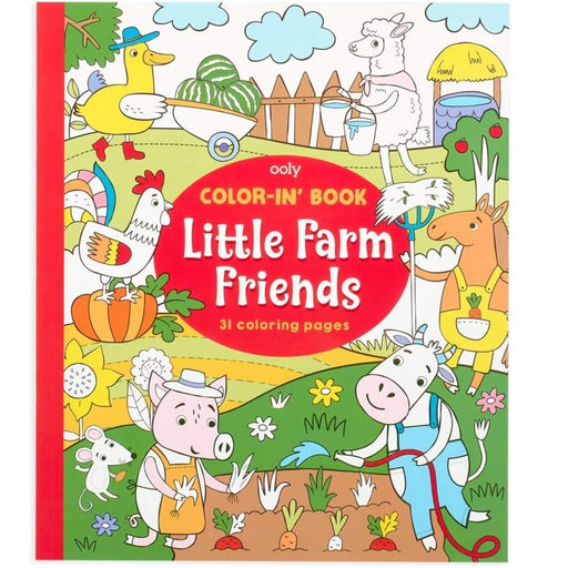 Color-In' Book: Little Farm Friends - Safari Ltd®