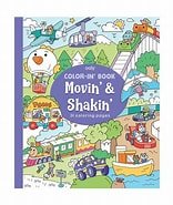 Color-In' Book: Movin' & Shakin' - Safari Ltd®