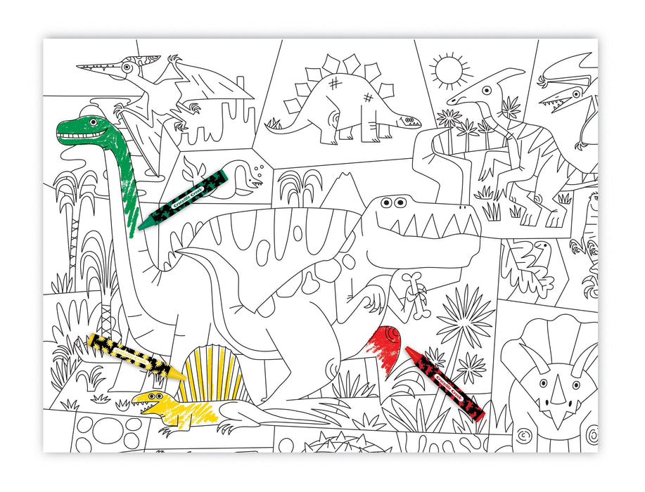 Coloring Art Sets: Dino World - Safari Ltd®