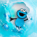 Cookie Monster - Sesame Street Character from Glo Pals - Safari Ltd®