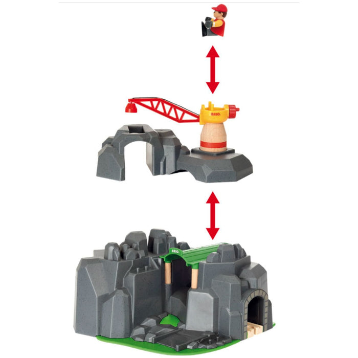 Brio world adventure tunnel cheap