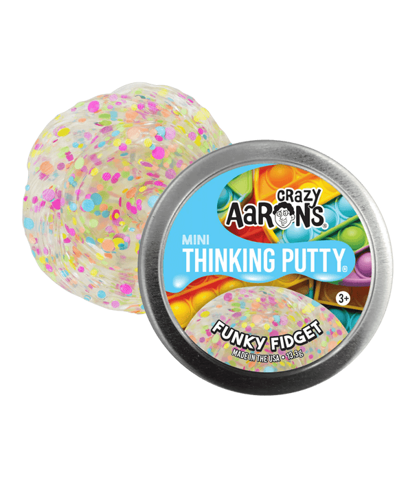 Crazy Aarons Thinking Putty Mini Trends Funky Fidget Crazy Aarons Safari Ltd®