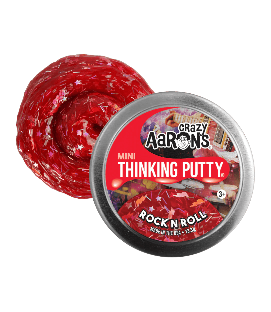 Crazy Aarons Thinking Putty Mini Trends Rock N Roll Crazy