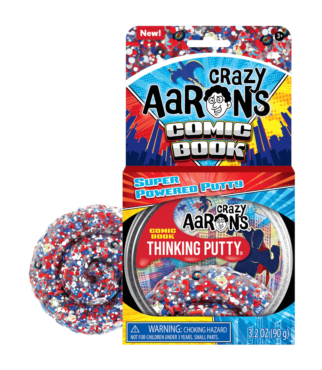 Crazy Aarons - Thinking Putty - Trendsetter - Comic Book | | Safari Ltd®