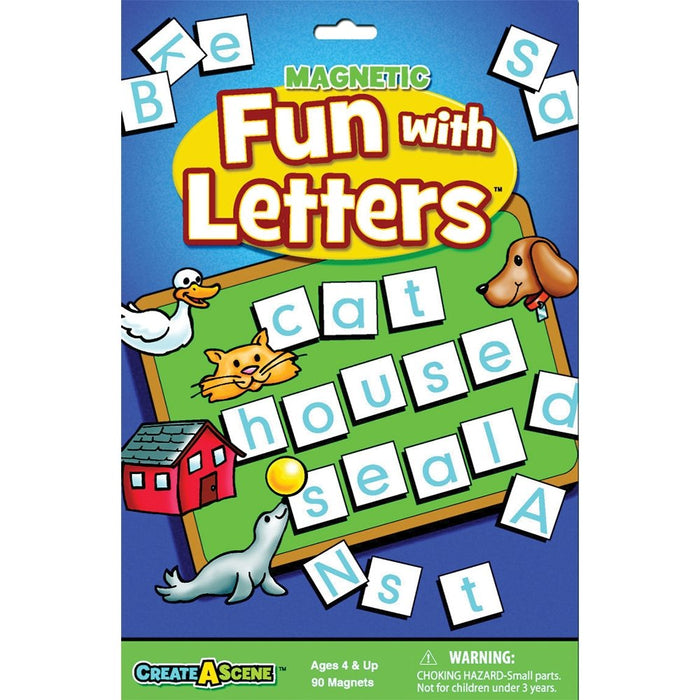 Create A Scene Magnetic Fun with Letters - Safari Ltd®