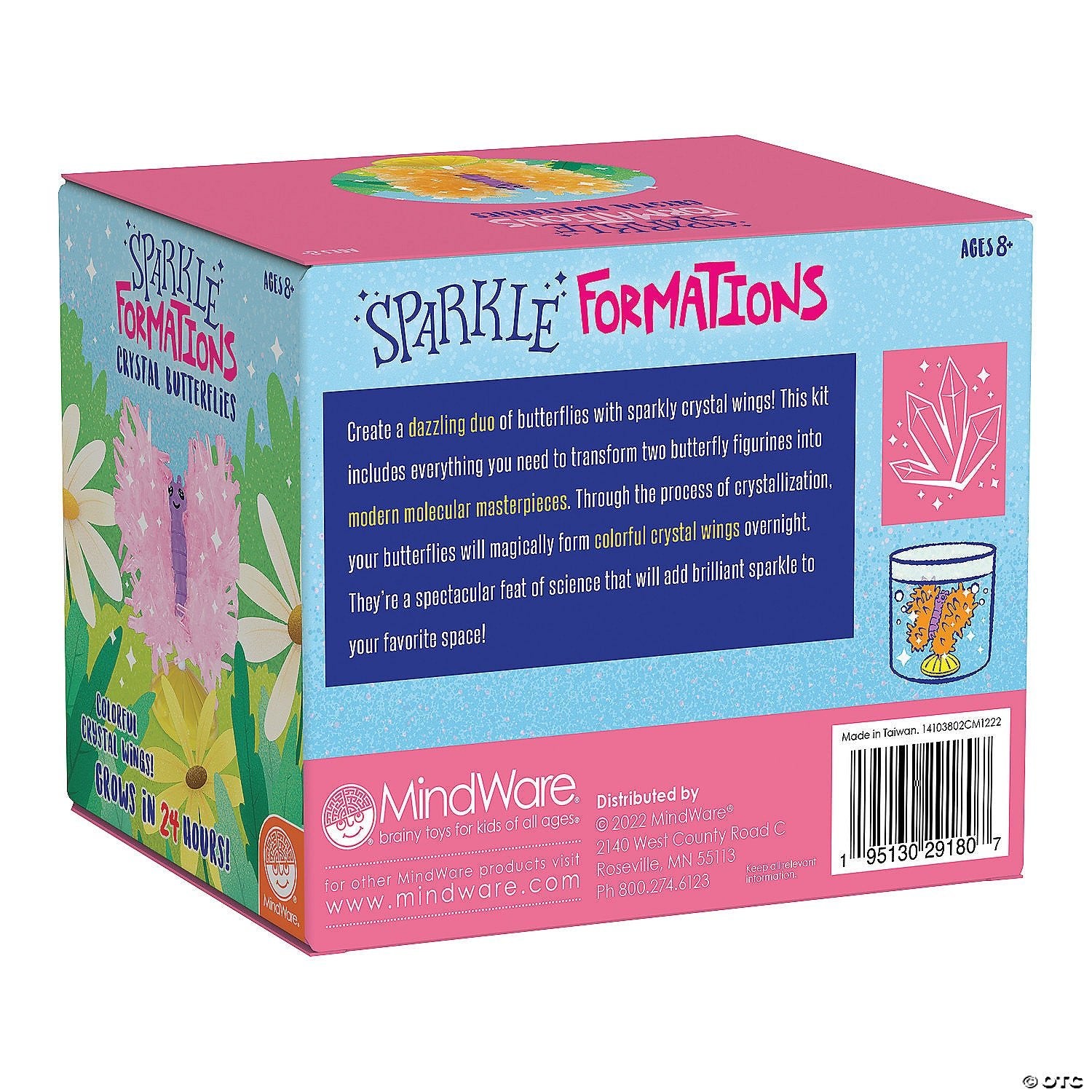 Crystal Butterflies Craft Kit - Safari Ltd®
