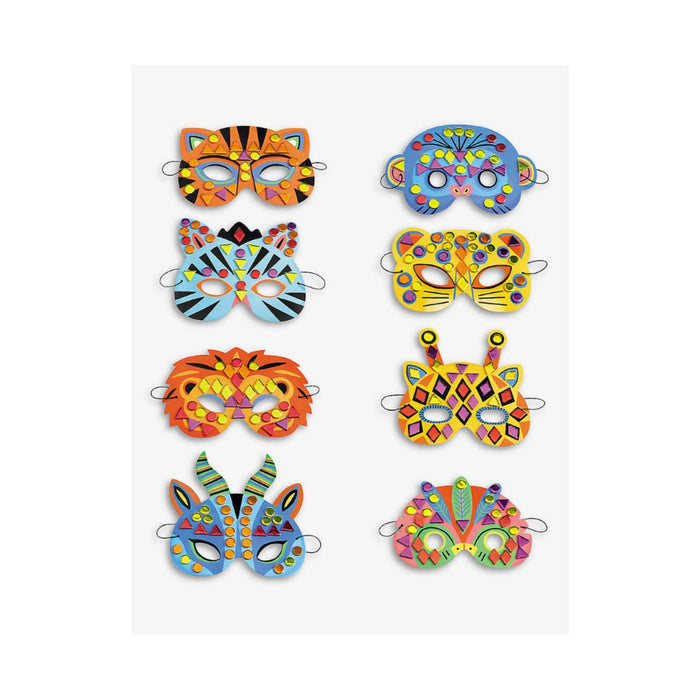 DJECO DIY Jungle Animal Masks - Safari Ltd®