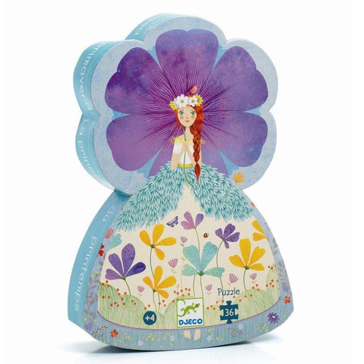 DJECO Silhouette Puzzle - The Princess of Spring - 36 pcs - Safari Ltd®
