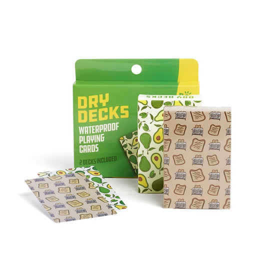 Dry Decks - Waterproof Playing Cards - Avocado Toast - Safari Ltd®