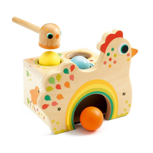 Early Learning: Tapatou Chicken Wooden Tapping Game - Safari Ltd®