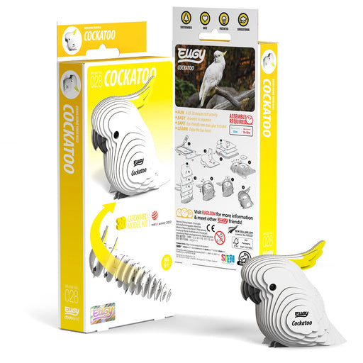 EUGY Cockatoo 3D Puzzle - Safari Ltd®