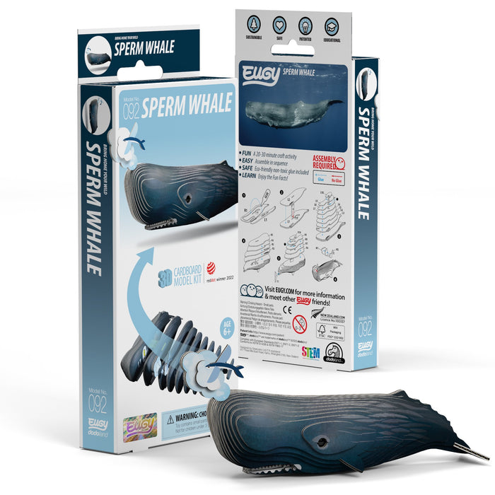 EUGY Sperm Whale 3D Puzzle - Safari Ltd®