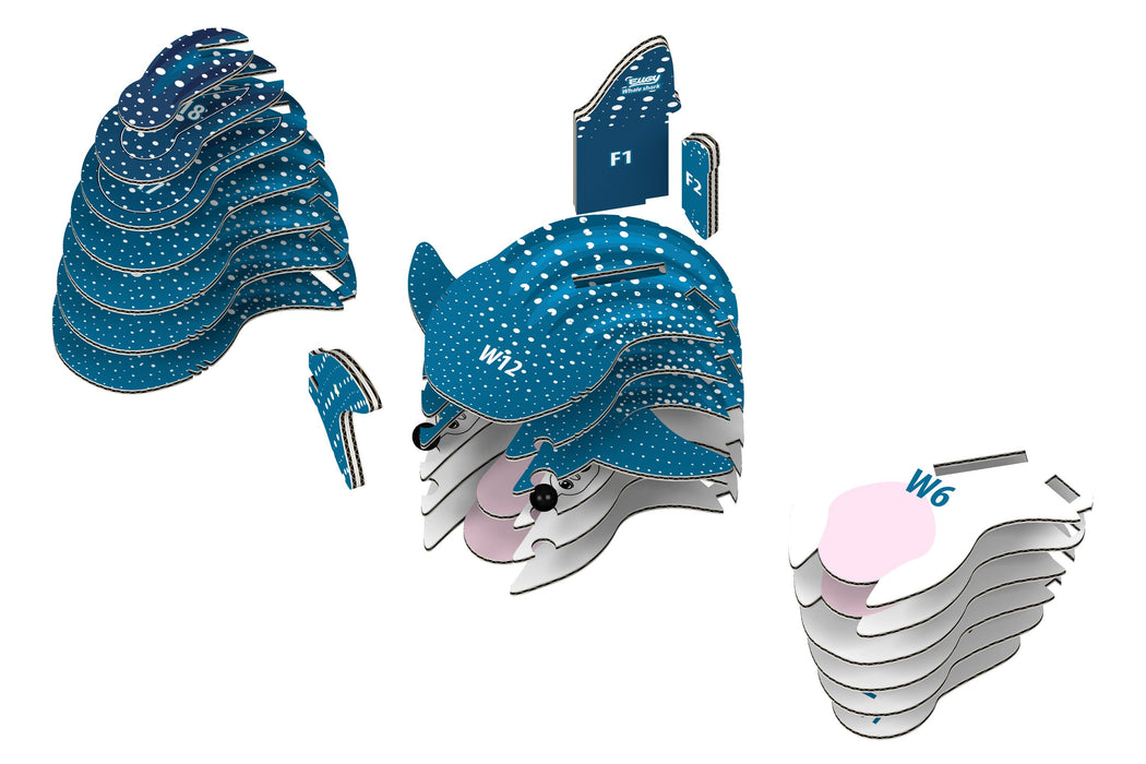 EUGY Whale Shark 3D Puzzle - Safari Ltd®