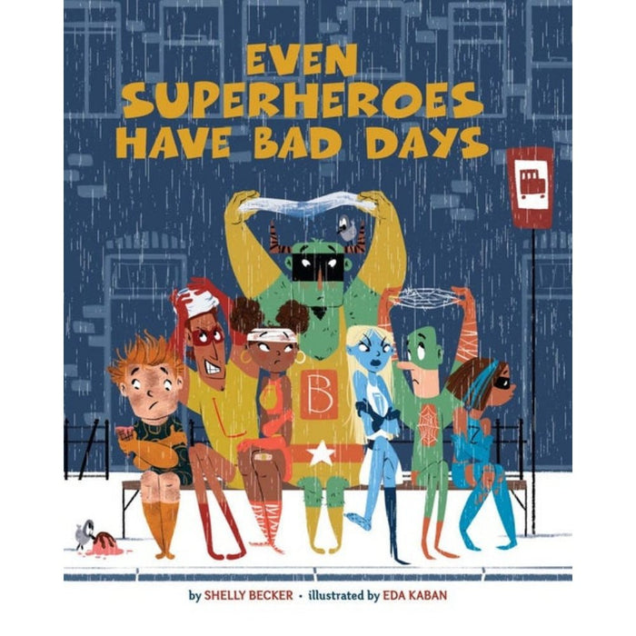 Even Superheroes Have Bad Days Book - Safari Ltd®