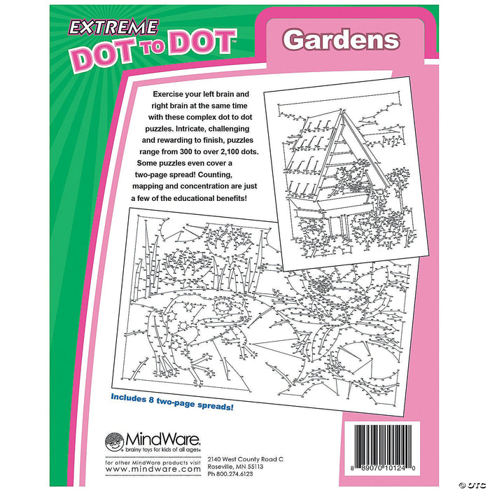  MindWare World of Dots: Dogs Puzzle Coloring Book : Toys & Games