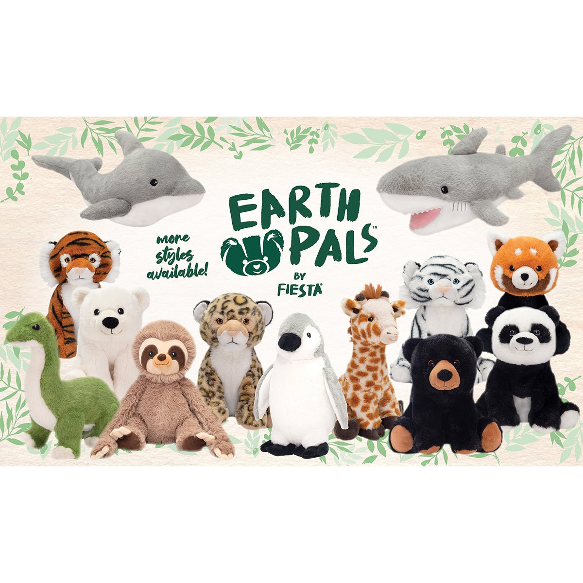 Fiesta Toys Earth Pals Sea Turtle Plush | Safari Ltd®