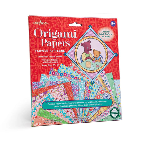 Flower Patterns Origami Papers - Safari Ltd®
