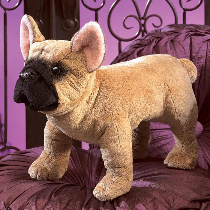 French Bulldog Stuffed Animal Puppet - Safari Ltd®