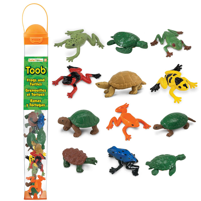 Safari Ltd. Frogs & Turtles Toob