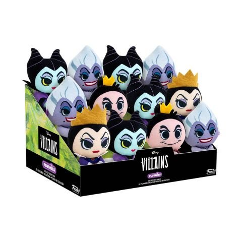 Funko 4 Assorted Disney Villians Plush Safari Ltd