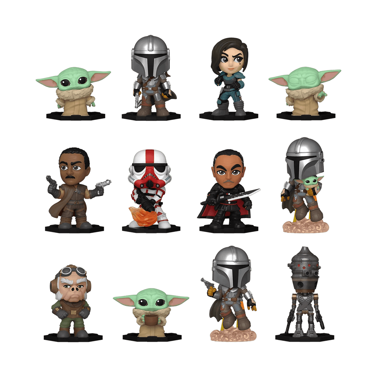 Star wars mystery store minis bobble head