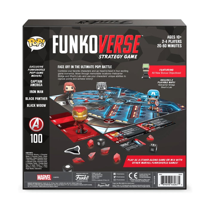 Funkoverse Strategy Game Marvel - 4 Pack - Safari Ltd®